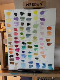 Canvas with Color Swatches